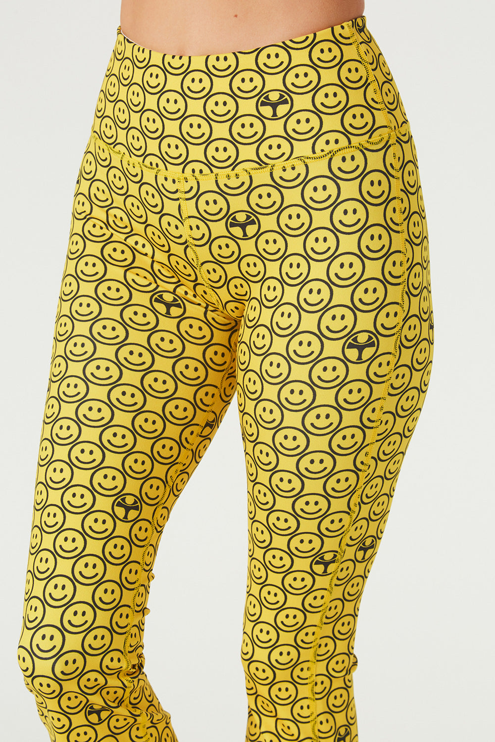 Flare Crop Leggings Made in USA