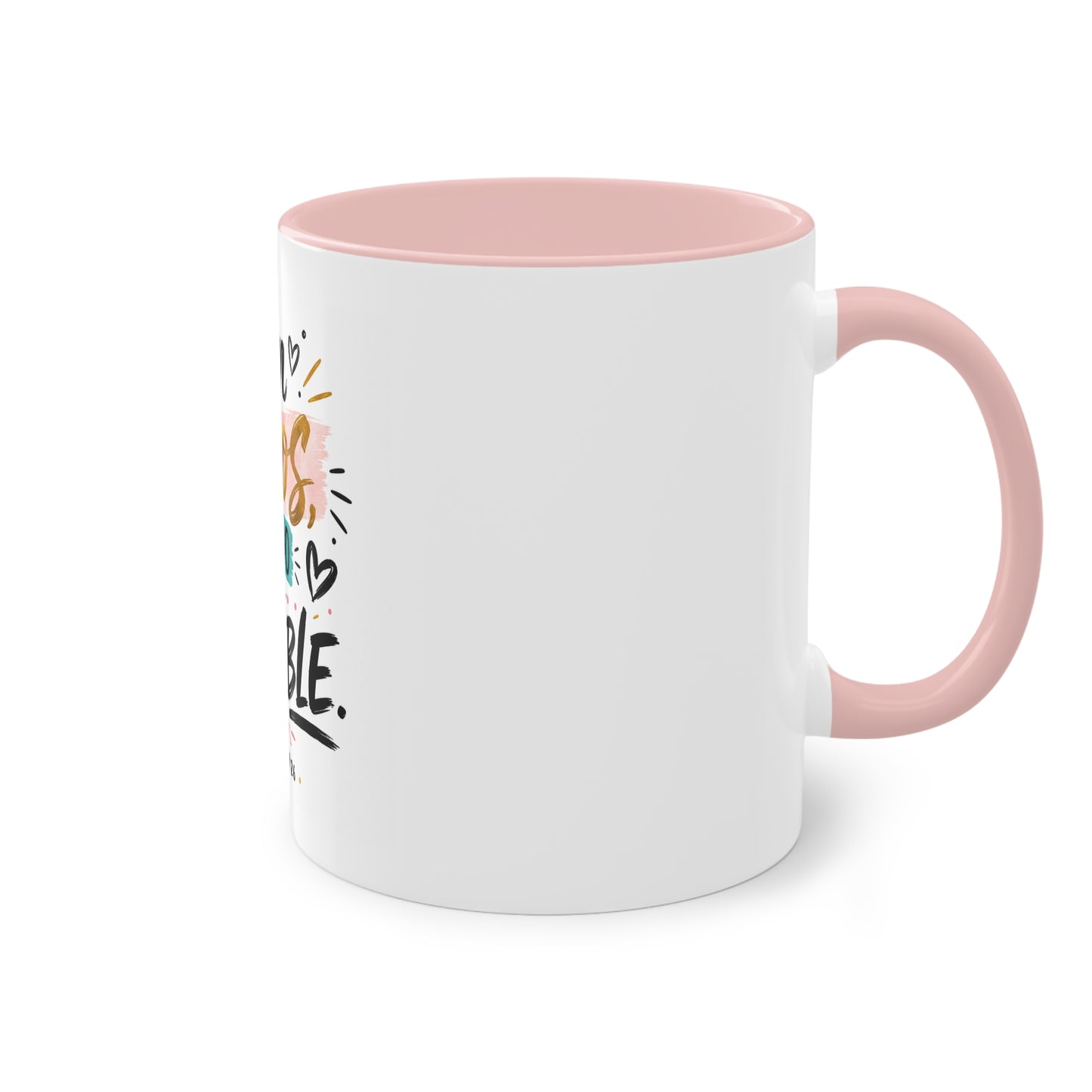 Coffee Mug — "Con Dios Todo Es Posible" Inspirational Spanish Scripture 11oz