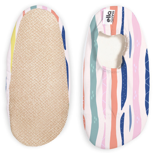 Non-Slip Sole, Unisex Baby, Children's Sea Shoes, Pool Booties, Lines