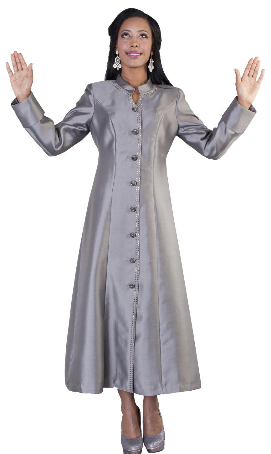 Tally Taylor Robe 4445C-Dark Silver
