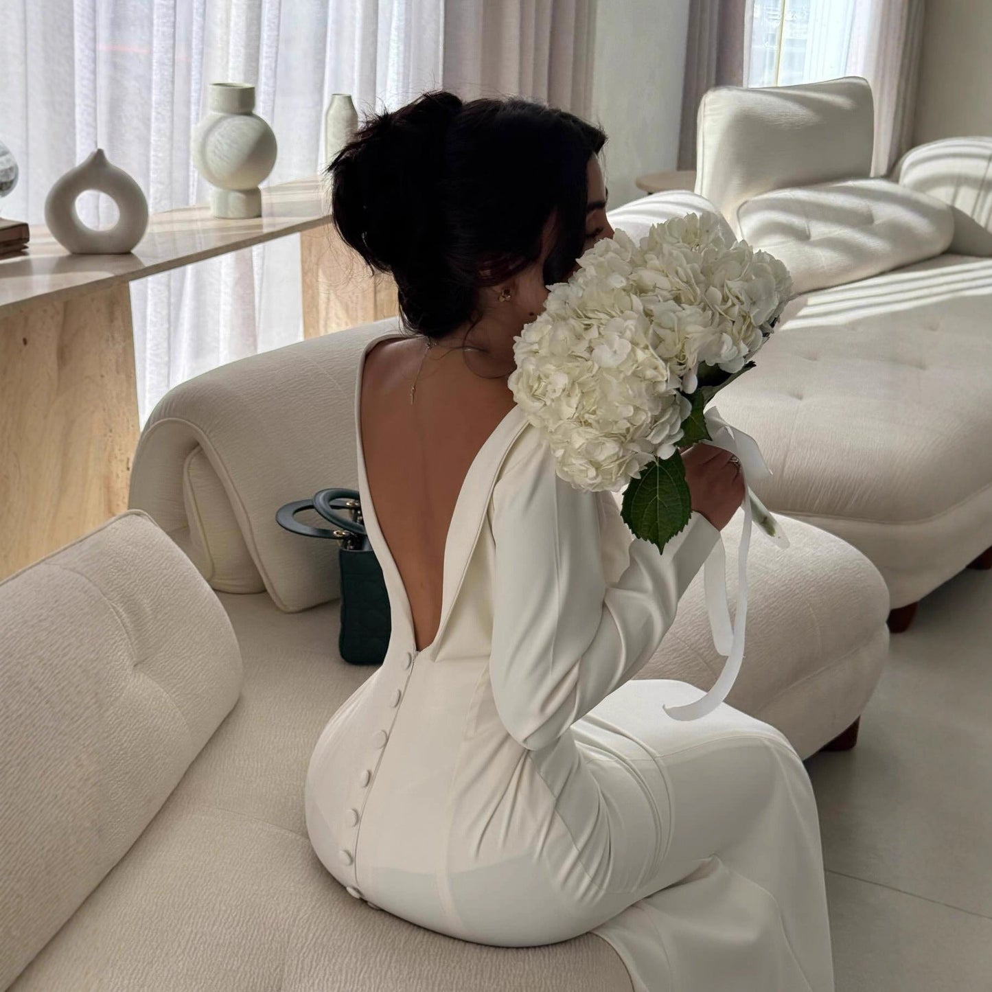 Sexy Backless Bodycon Evening Dress for Women