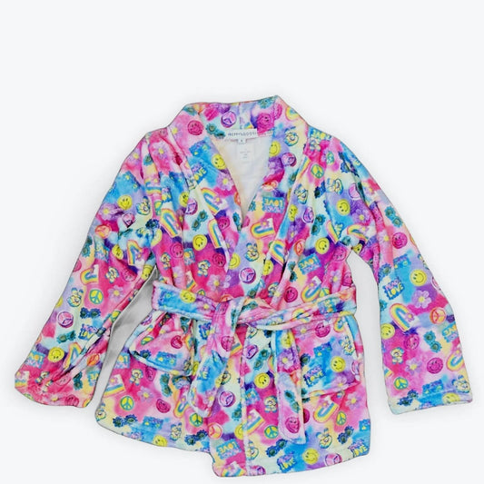 Peace And Love Plush Robe