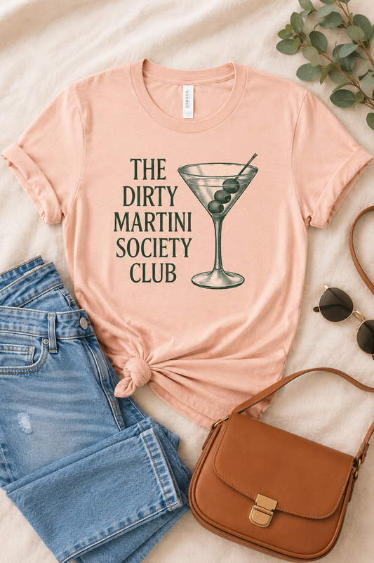 Dirty Martini Social Club Boutique Top Tee
