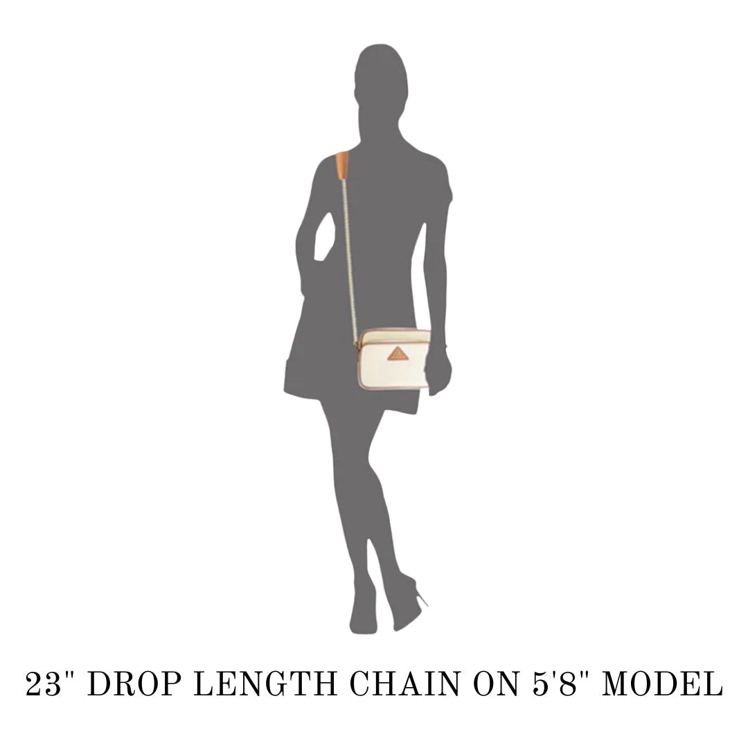 Bolduc au Carre Vintage Scarf Drawstring Crossbody Bag