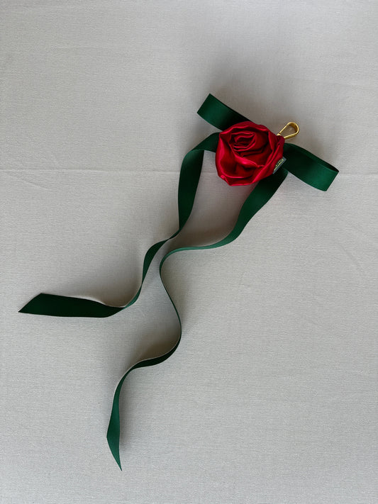 Rosie Bow Bag Charm