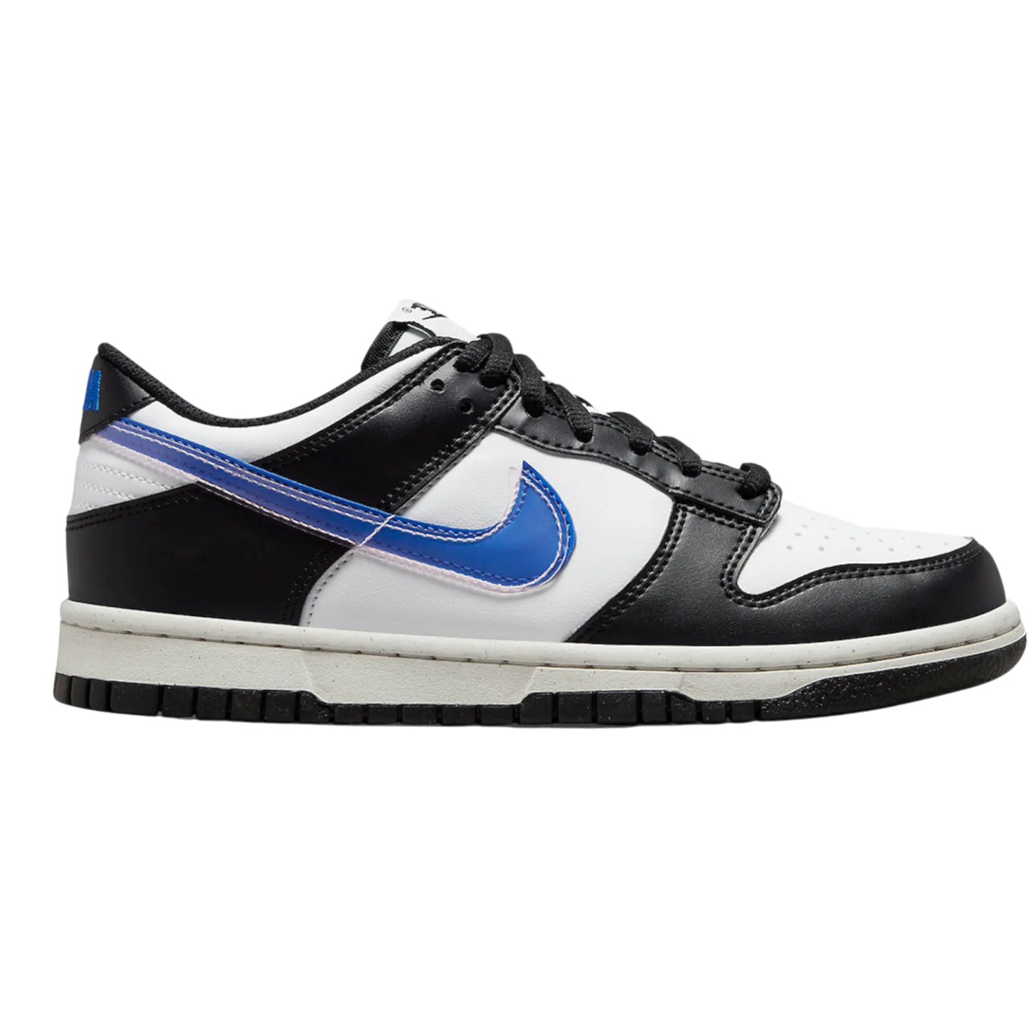 Nike Dunk Low Next Nature Kids Sneakers Black/Hyper Royal