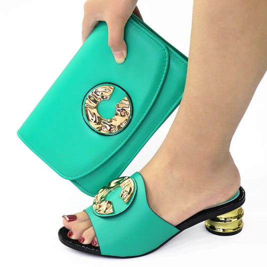 New Wedding Shoes and Bag Set HCG1-6