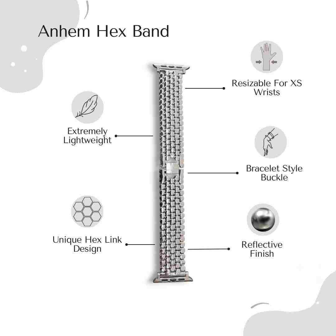 Honeycomb Metal Strap