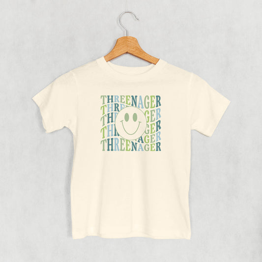 Threenager (Blue + Green) (Kids)