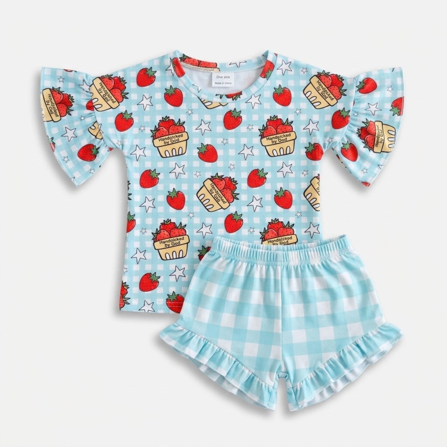 Handpicked by god ruffle set