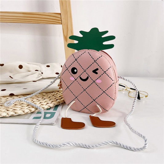 Kids’ Crossbody Bag, Best Gift for Kids | Handbag for Girls | Pineapple