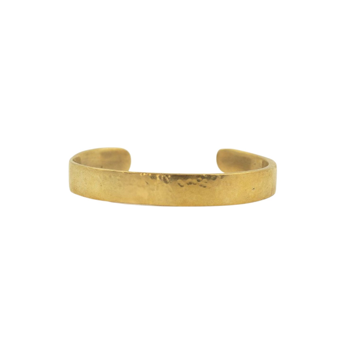 Wide Brass Cuff Bracelet | Kanga