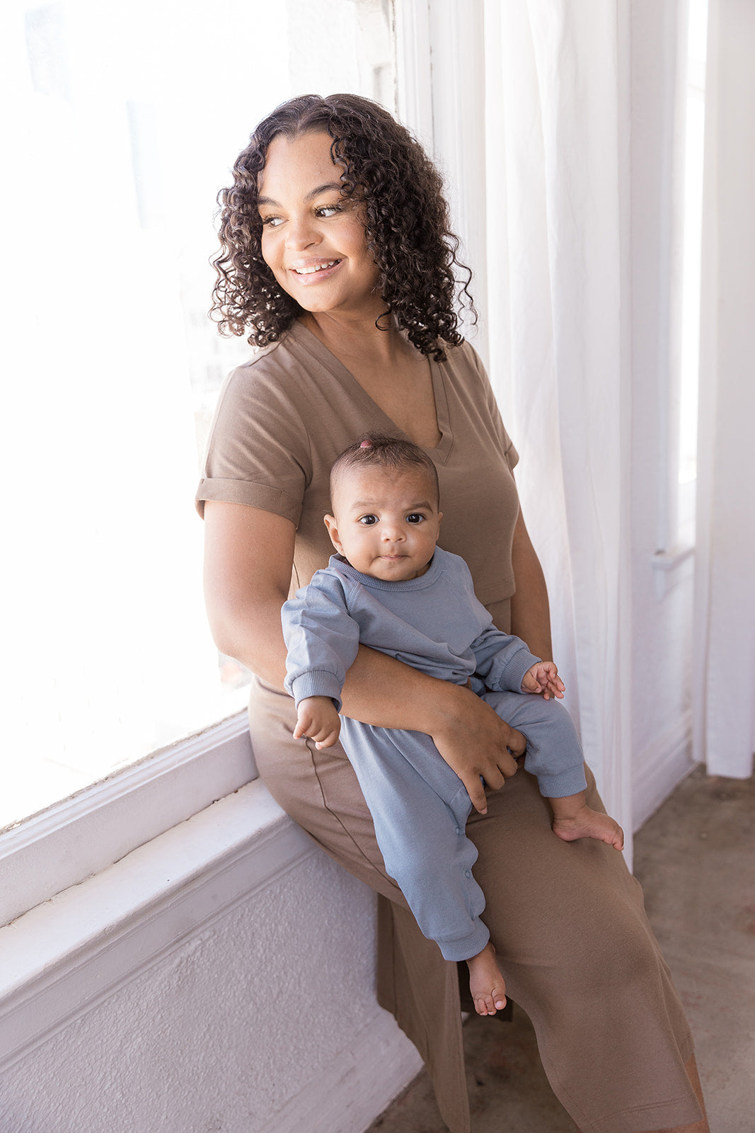 Everyday Breastfeeding Dress - Navy