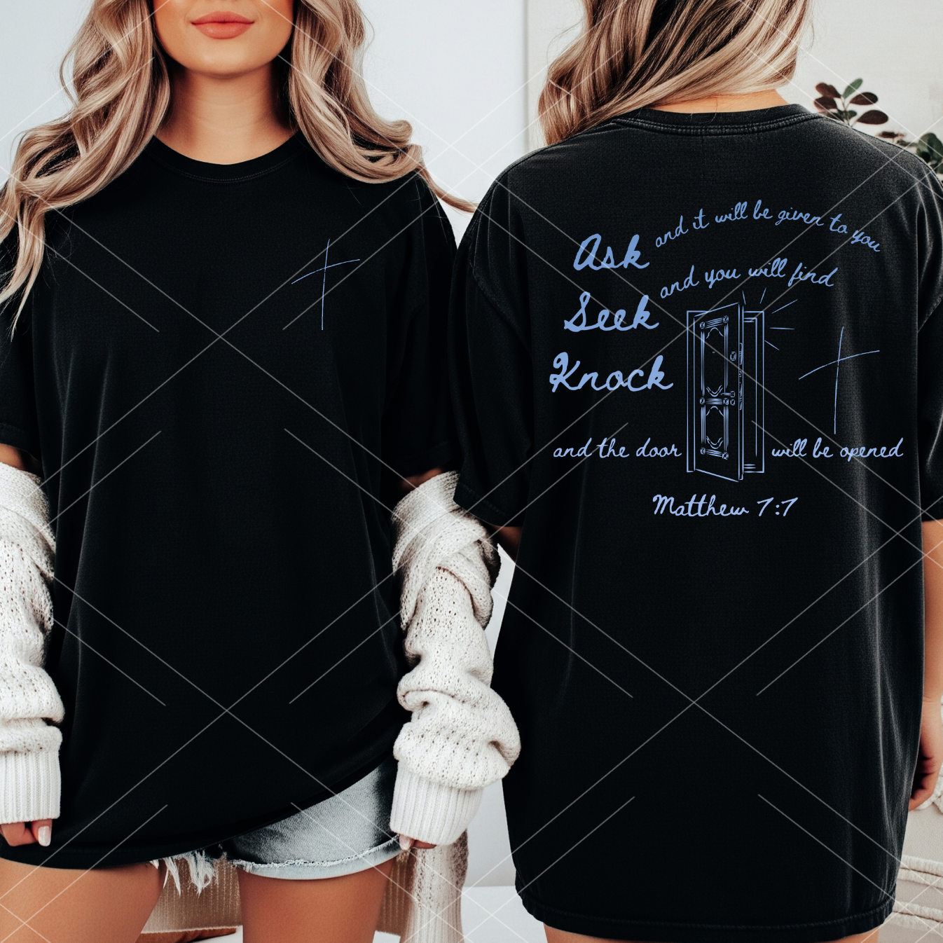 Ask and it will be given to you- Completed Tee