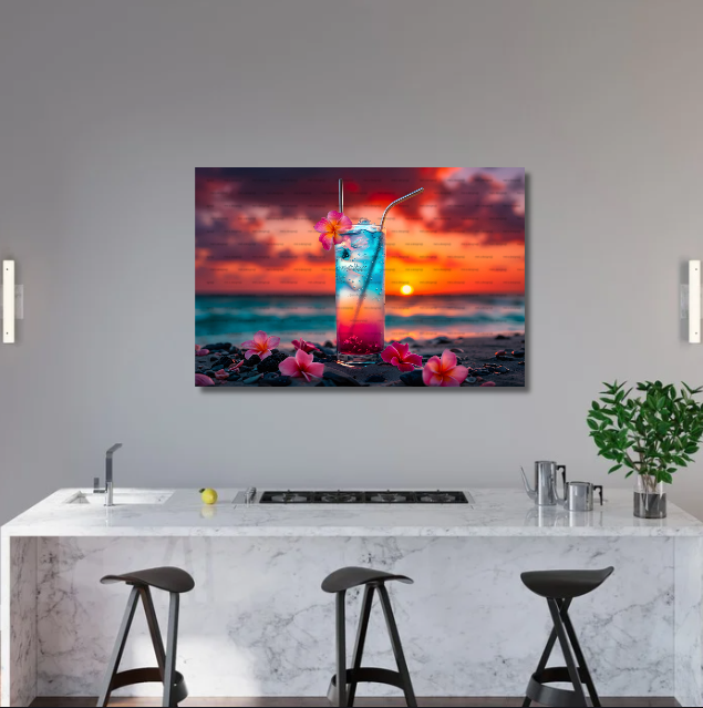 Golden Hour Acrylic Wall Art
