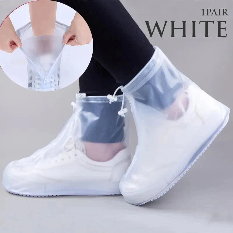 Reusable Waterproof Shoe Covers for Rain and Outdoor Use