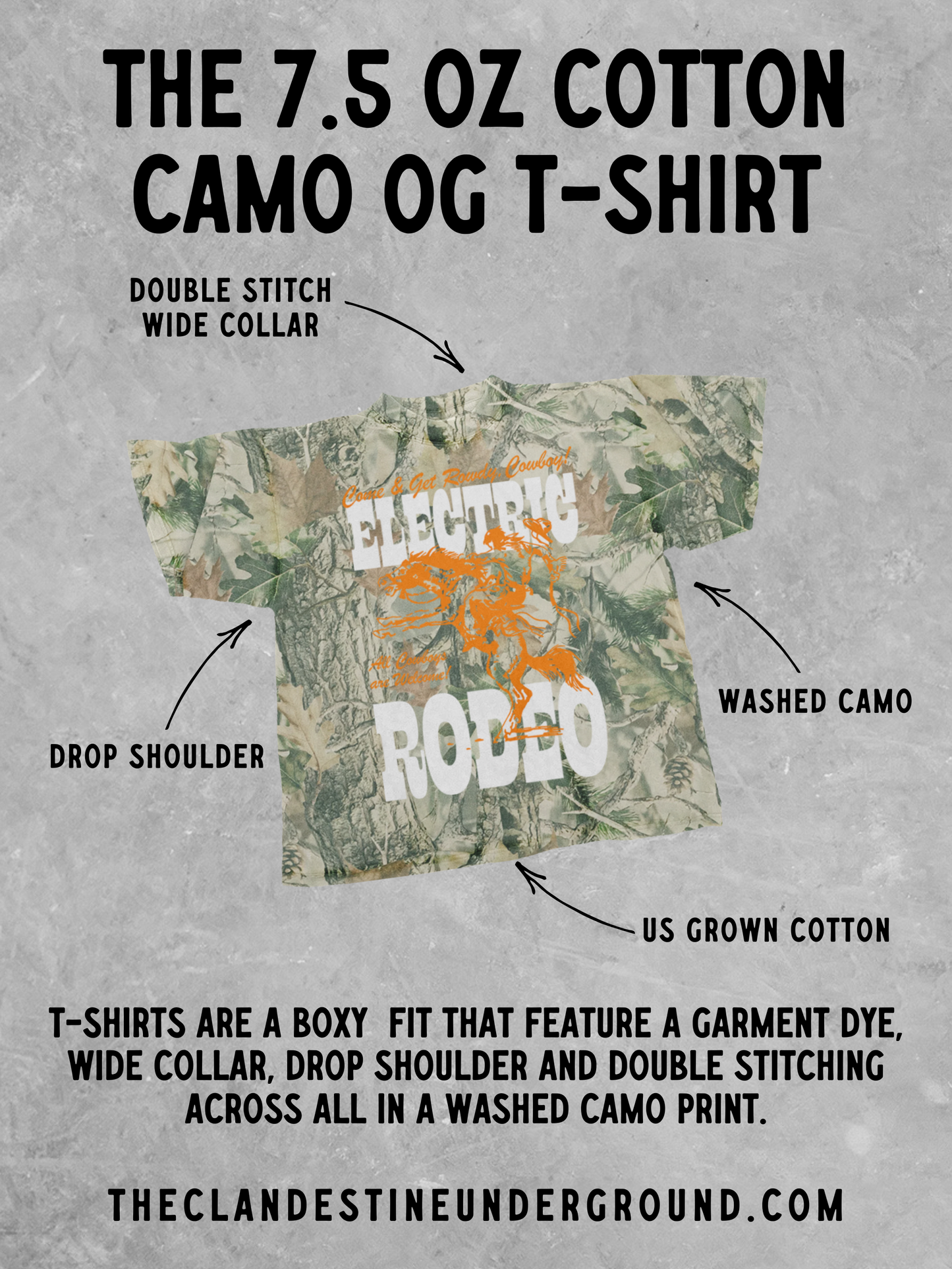 Underground Original Design: Honky Tonk Country Club, 90's Country Boxy Cotton TShirt