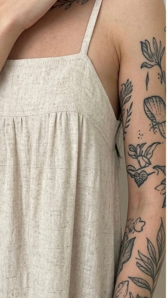 Smocked Cami Dress with Pockets