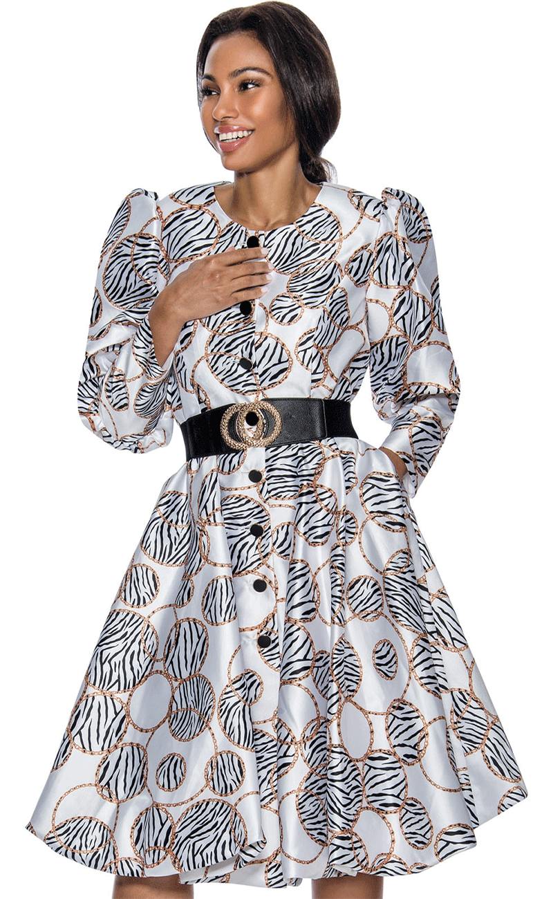 Terramina Church Dress 7050C-Print
