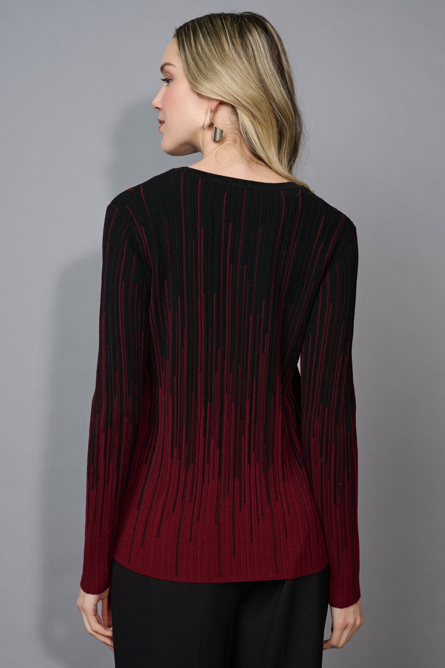 Textured Linear Top