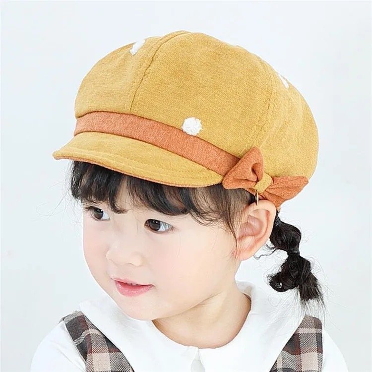 Classic French Beret for Toddlers – Stylish Kids Fashion Hat with Breathable Elastic Stretch