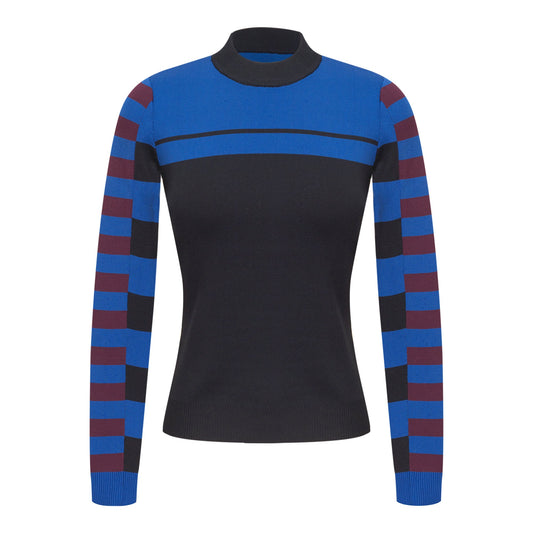 Stripe knit Sweater