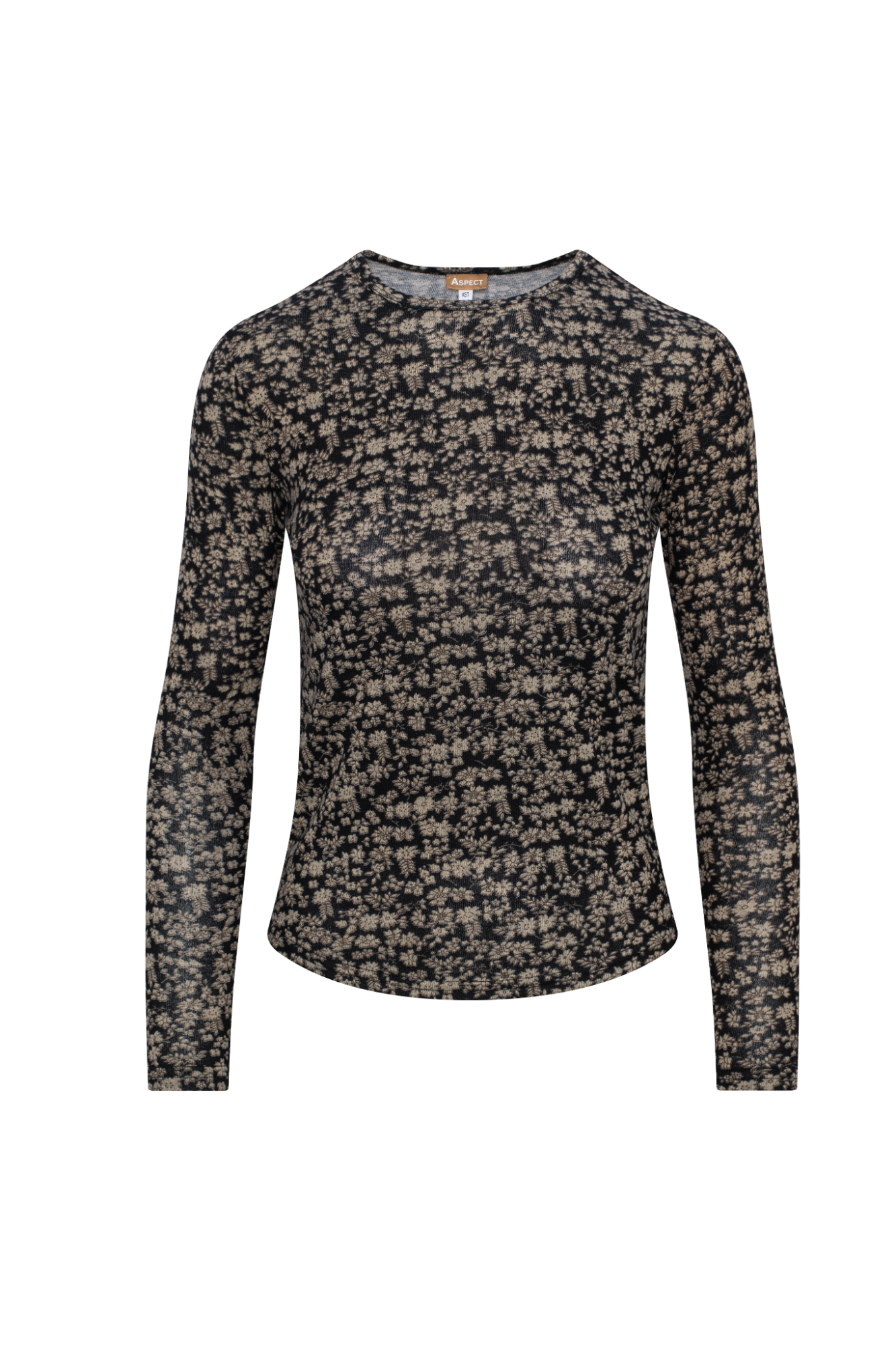 Crew Neck Floral Top