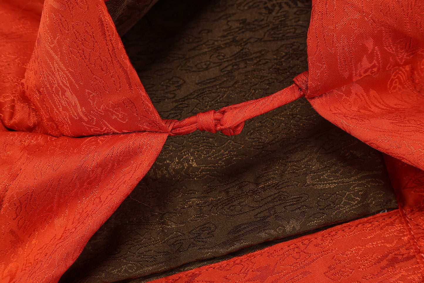 Shuang Reversible Tote Bag Red/Brown