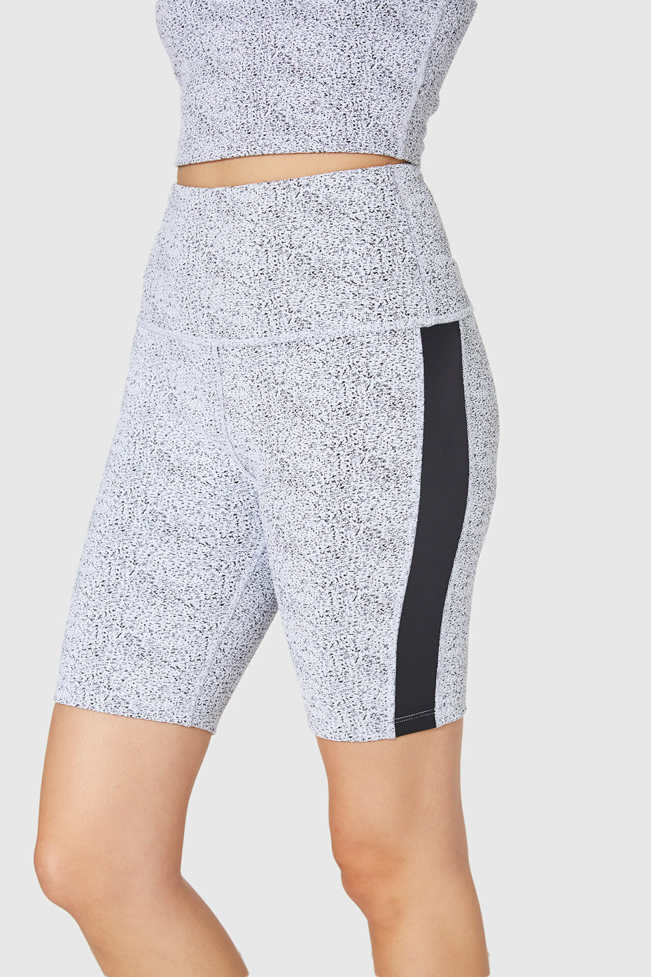 Side Stripe Biker Short Made in USA