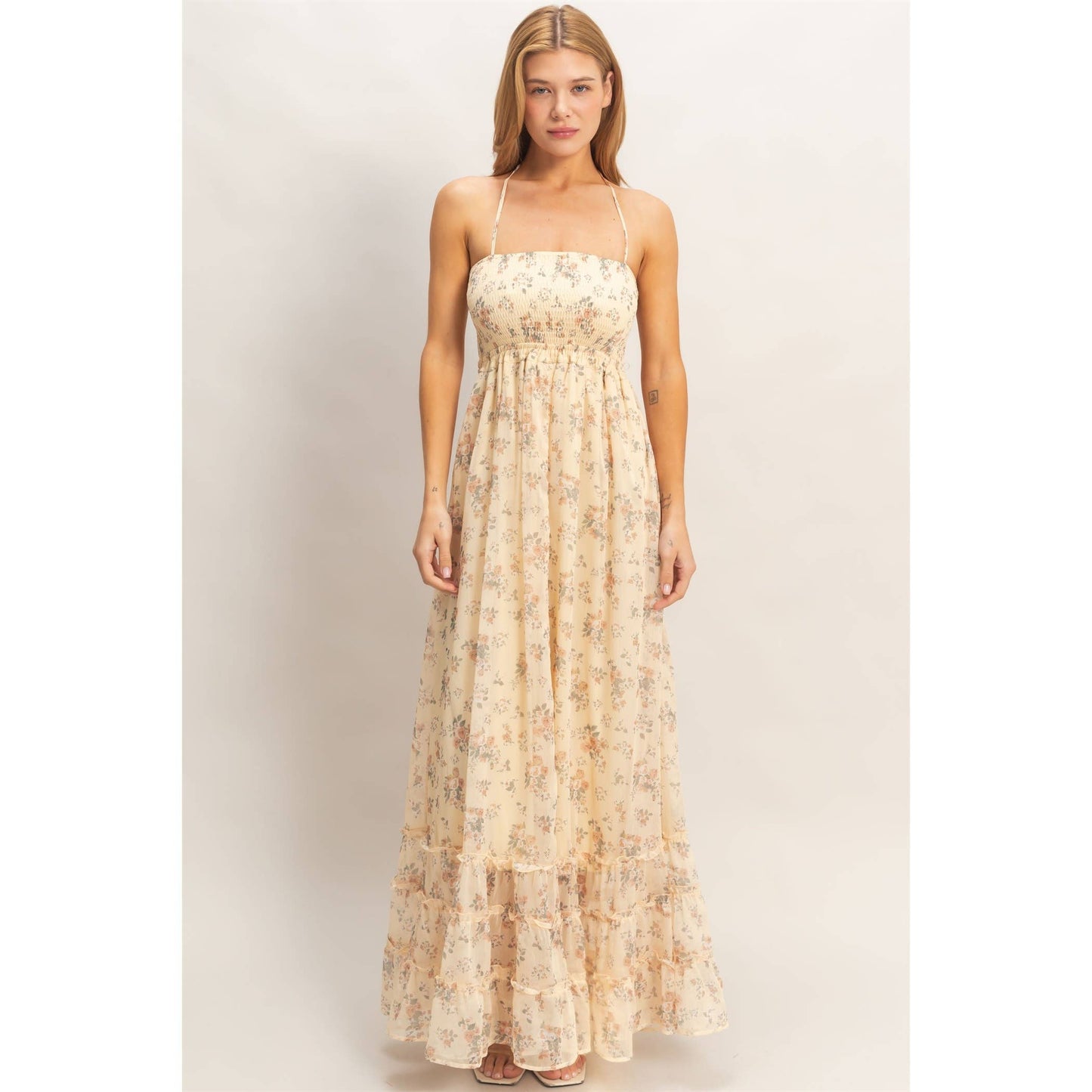 Golden Glow Dress