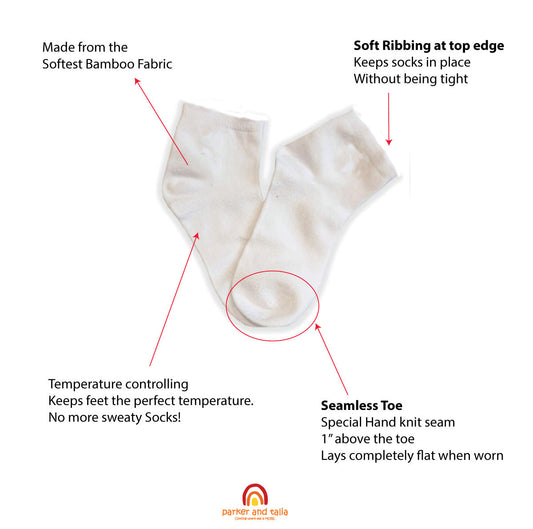SmoothToe™ Ankle Socks – 5 Pack (Multi Color)