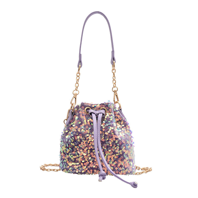 Sequins Cute Mermaid Female Shoulder Messenger Bag