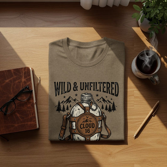 Rugged Wild & Unfiltered Spirit Wilderness Shirt