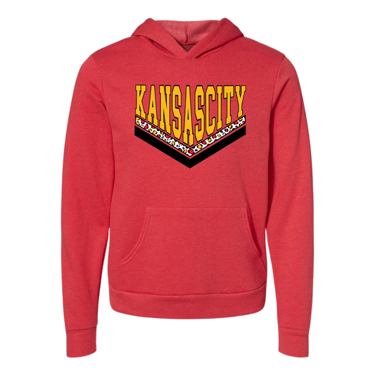 Kansas City Chevron Leopard Tee OR Sweatshirt