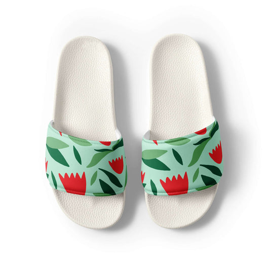 Nowhere2be Flower Women's slides