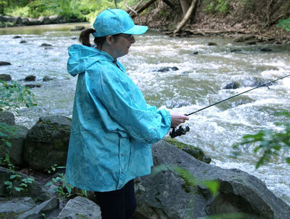Brella Light Blue Rain Jacket