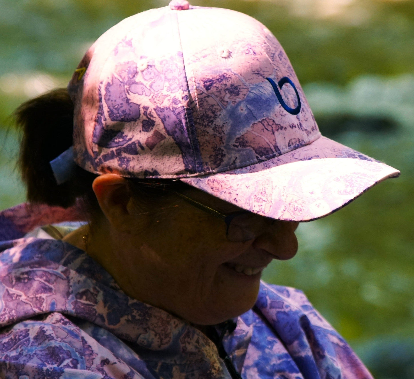 Brella® Purple Rose Unisex Waterproof Hat | All-Weather Protection