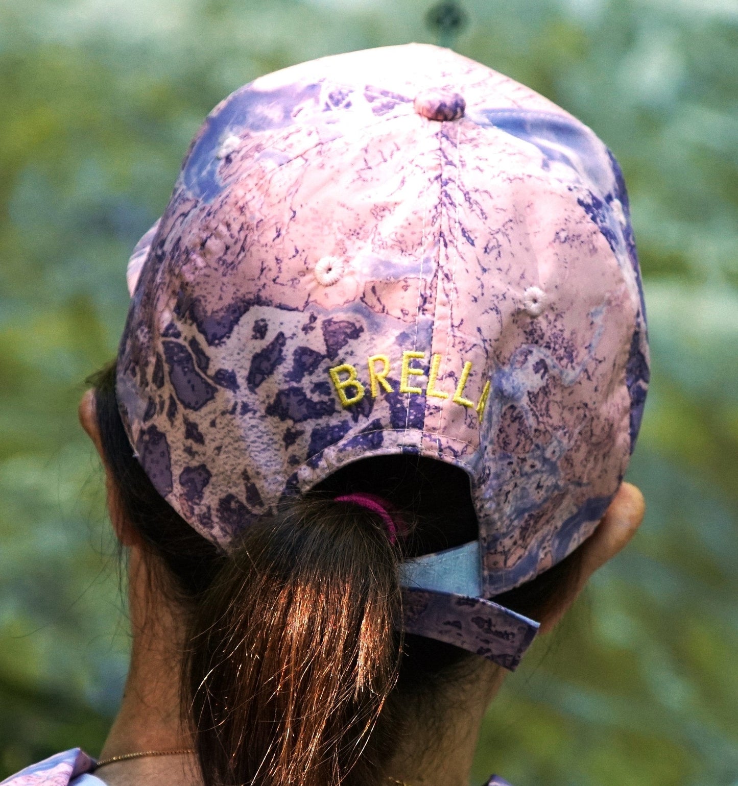 Brella® Purple Rose Unisex Waterproof Hat | All-Weather Protection