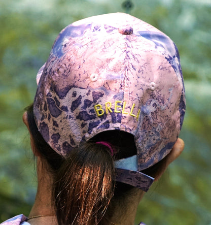 Brella® Purple Rose Unisex Waterproof Hat | All-Weather Protection