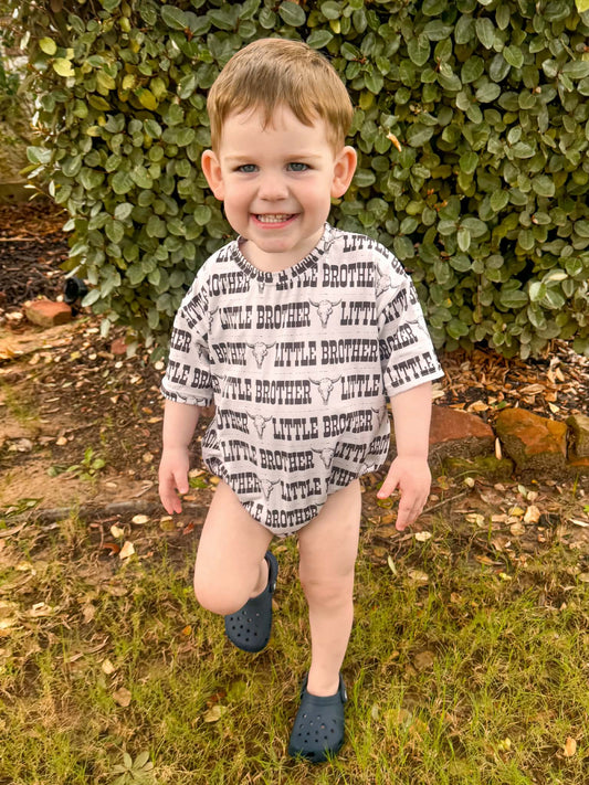 Little brother summer bubble