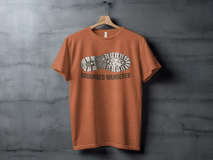 Grounded Wanderer Boot Print - Vintage Outdoor Apparel