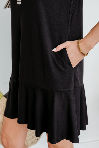 Mckenzie Sleeve Shift Mini Dress