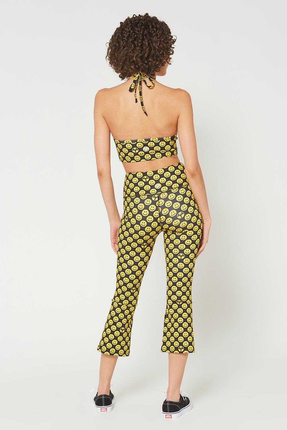 Flare Crop Leggings Made in USA