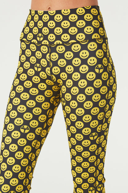 Flare Crop Leggings Made in USA