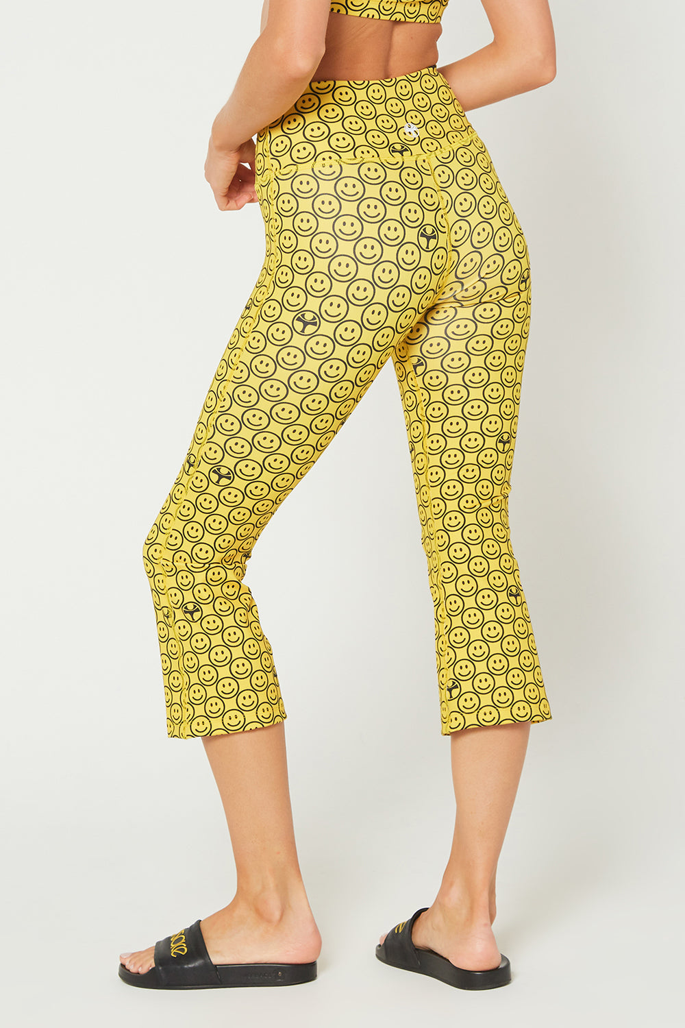 Flare Crop Leggings Made in USA