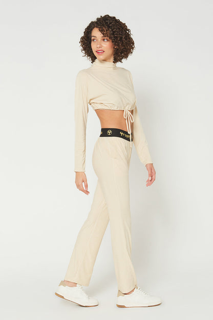 Light Heather Logo Relaxed Pants Made in USA
