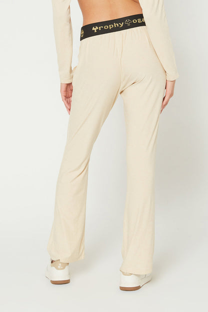 Light Heather Logo Relaxed Pants Made in USA