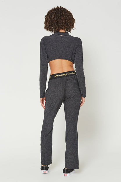 Light Heather Logo Relaxed Pants Made in USA