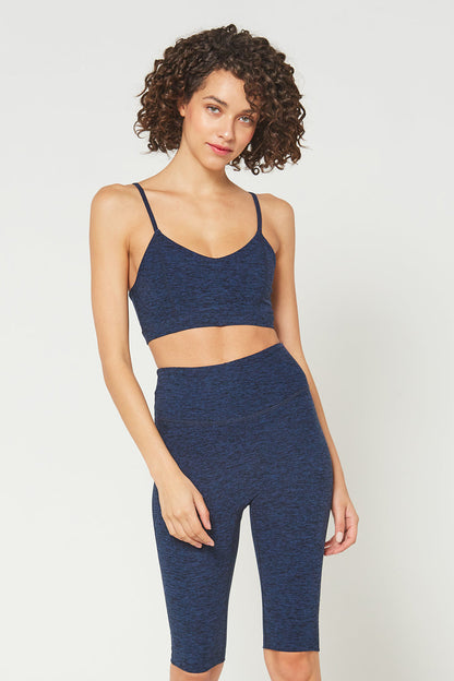 Front Seam Heather Bra Made in USA