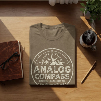 Analog Compass Heritage: The Explorer's Adventure Tee